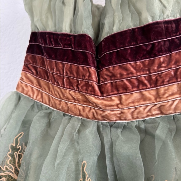 Vintage Betsey Johnson evening strapless fairy dress - Picture 5 of 8